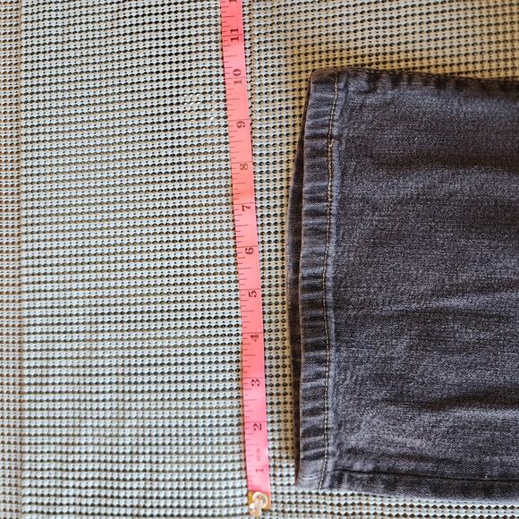 Levi's Nouveau Boot Cut Stretch | Sz 16 Miss M | Black Jeans 34W - Picture 6 of 10